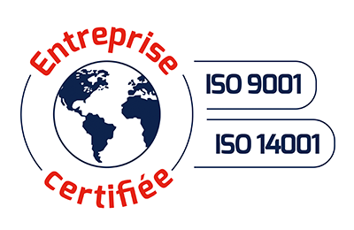 Logo Entreprise certifiée ISO 9001 - ISO 14001