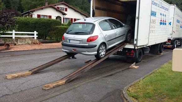 transport de voiture